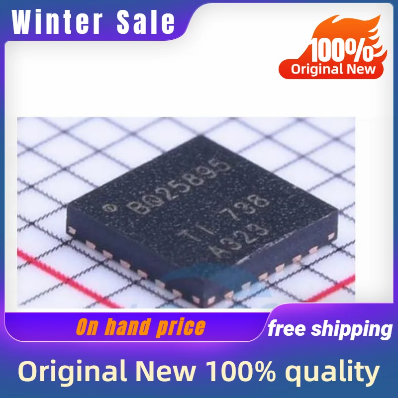 10PCS New original BQ25895RTWR BQ25895 WQFN-24 quality goods