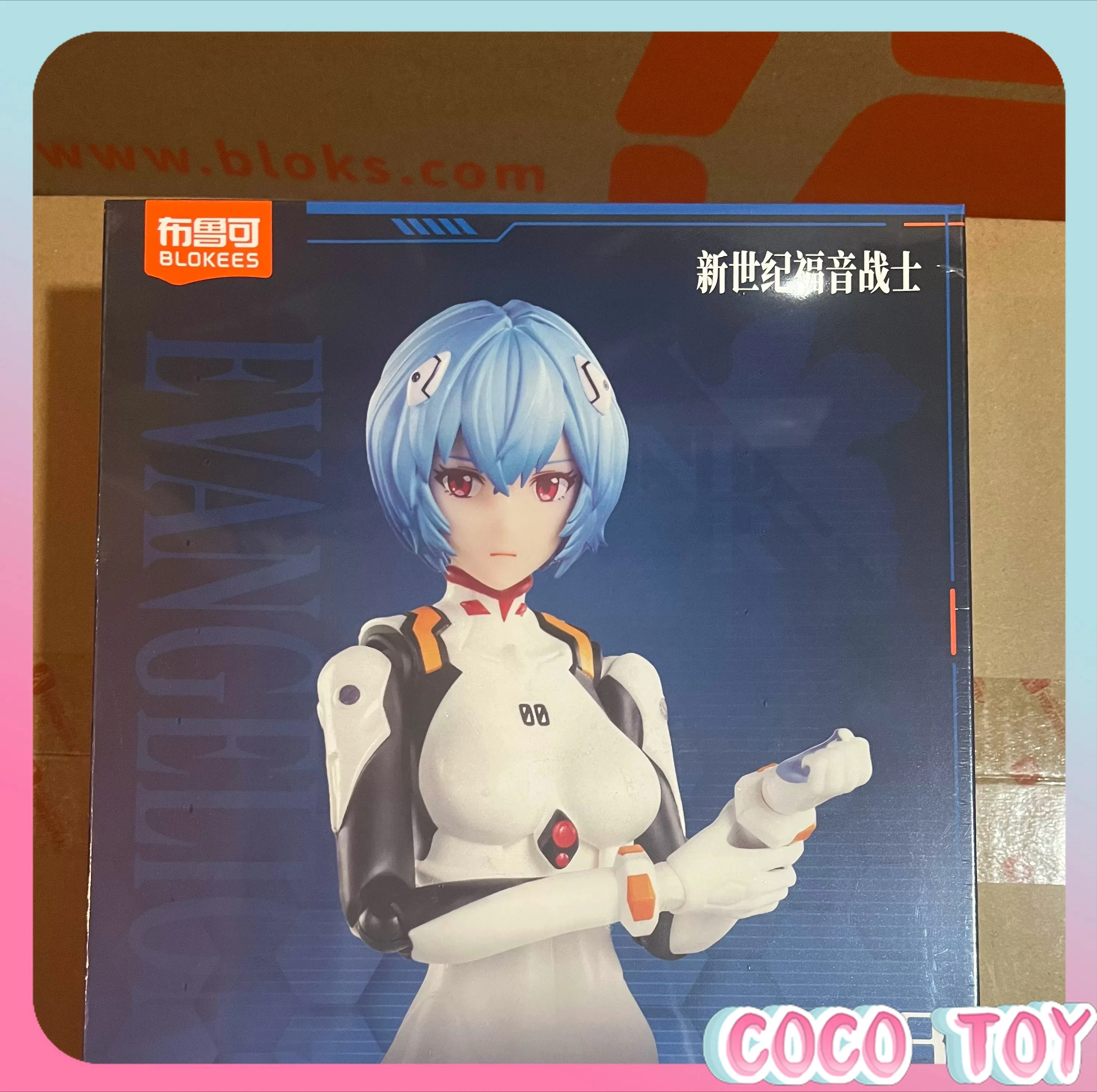 

Фигурка BLOKEES Evangelion Plugsuit Version Mari Makinami Rei Ayanami Asuka Langley, новинка в наличии, украшение для дома, подарок на день рождения