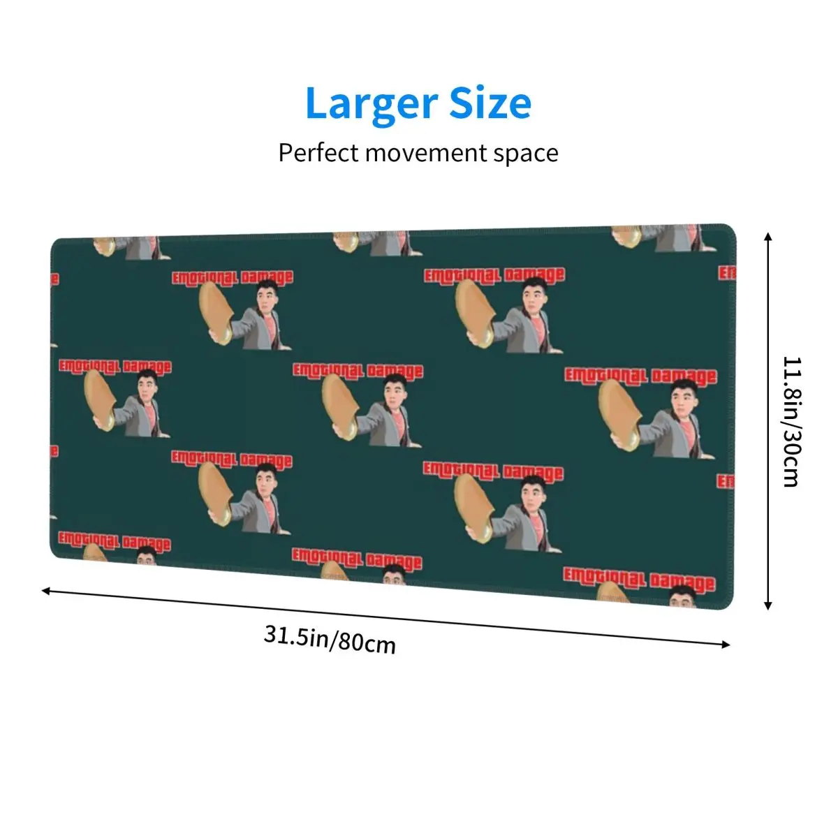 Steven He-emotional Damage Rubber Keyboard Pads