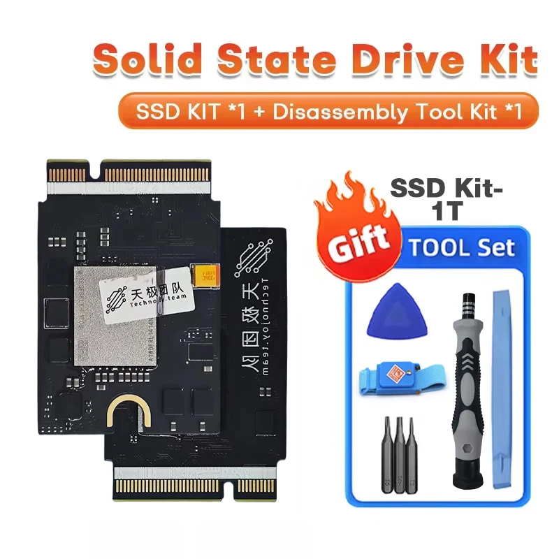يدعم Mac MINI-SSD نماذج MAC Mini M4 1 تيرا بايت/2 تيرا بايت توسيع ssd القرص الصلب 2 تيرا بايت مكون ترقية وتوسيع القرص الصلب الداخلي