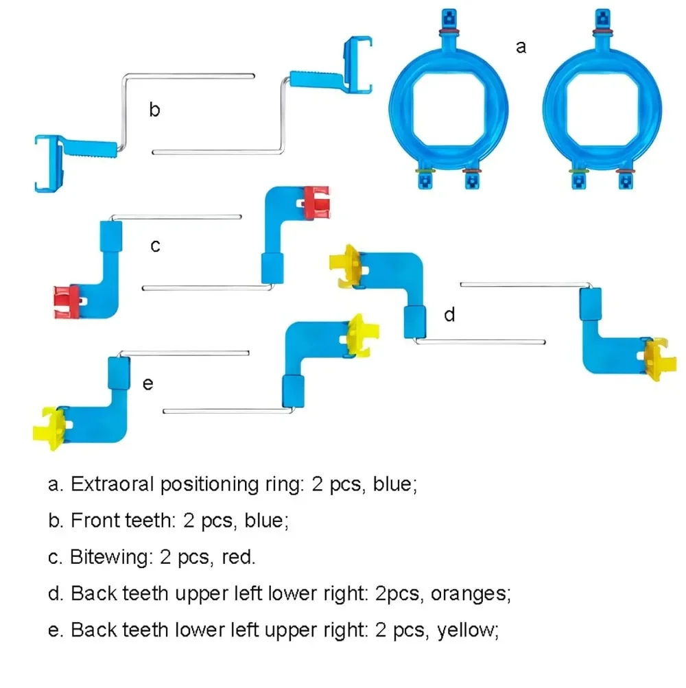 1 zestaw pozycjoner czujnik cyfrowy uchwyt dentystyczny cyfrowy czujnik rentgenowski do pozycjonowania lokalizator dentystyczny