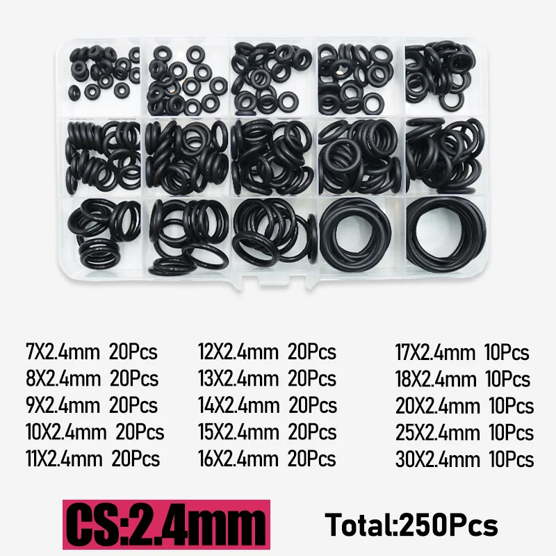 3230p O-Ring Nitrilkautschuk O-Ring NBR Dichtung Dichtung O-Ring CS 1/1,5/2,0/2,4/3,1/4,0 mm Auto Auto Fahrzeugreparatur Ölbeständiger O-Ring – Detail 10
