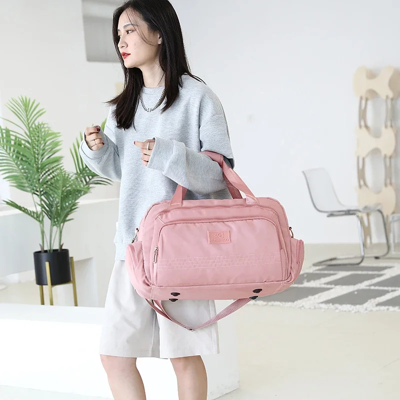 

Women's Travel Bags Multifunction Luggage Men's Handbag Shoulder Crossbody Female Duffle Bag Casual Sports Fitness Yoga Bag