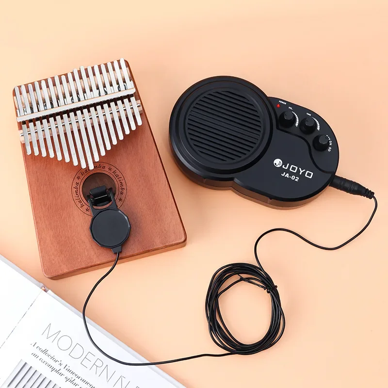 Mini Soundbox Kalimba Ukulele Fingerpiano Pickup Device Mini Speaker Electroacoustic Music Instrument Accessories