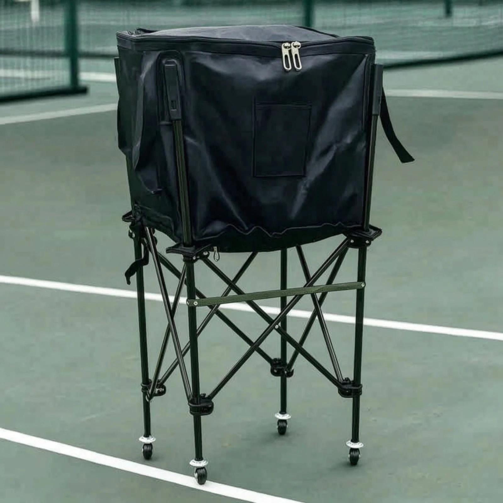 Folding Ball Cart Mobile Ball - Sports Equipment Cart recension och pris