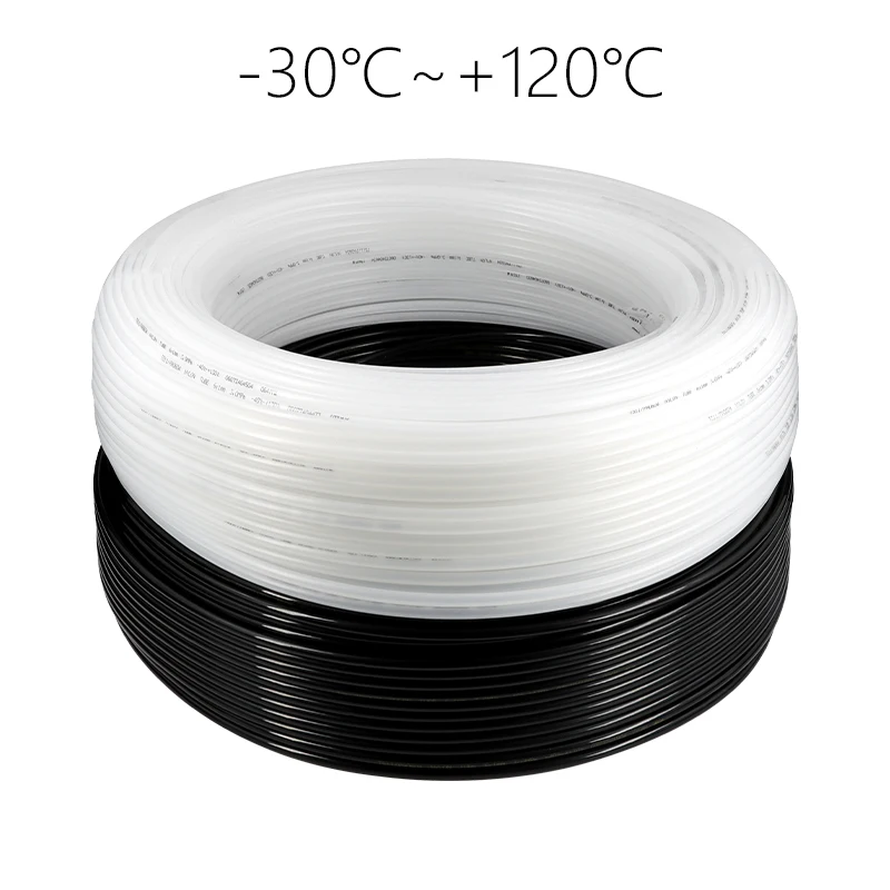 1~10m PA Tube PA6 Nylon Material 2mm 4mm 6mm 8mm 9mm 10mm 12mm Pneumatic Air Compressor Smooth Rigid High Pressure Oil Pipe view 2
