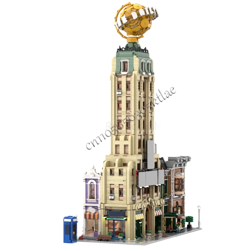 7376 PCS Costruzione Quotidiano Pianeta Edificio modulare MOC Personalizza Building Block modulare Design creativo Regalo giocattolo di Natale fai da te