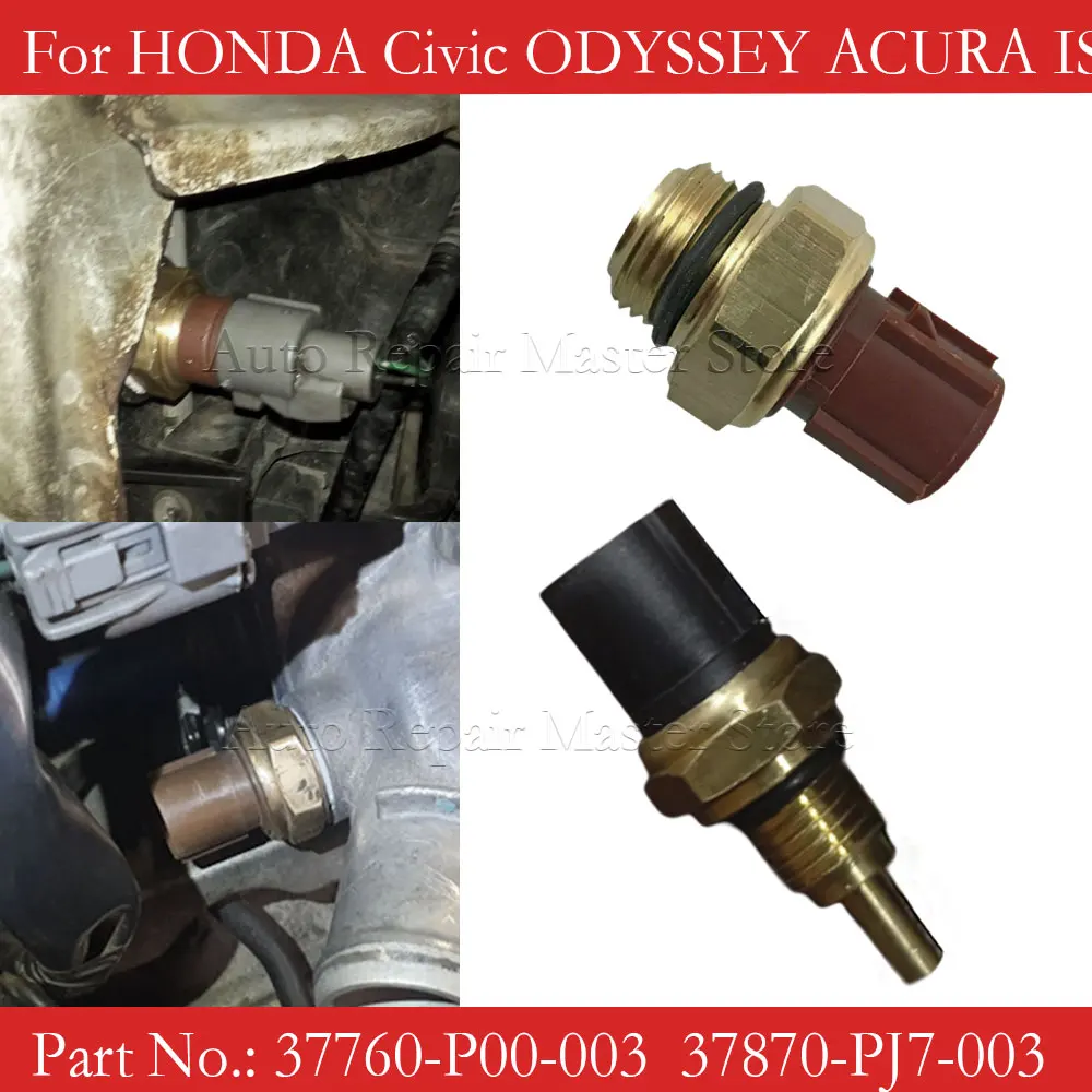 

Water Temperature Sensor Switch 37760-P00-003 37870-PJ7-003 For Acura CL Integra Honda Accord Civic CRV CRX