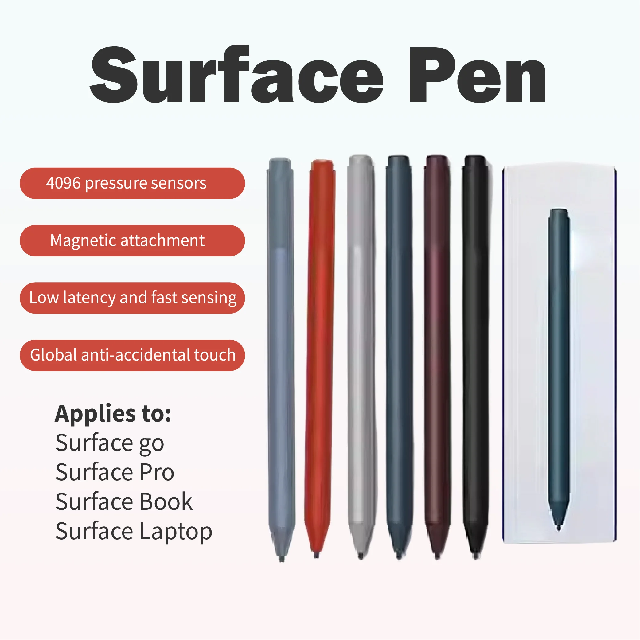 

Tablet stylus 100% High Quality Laptop Pen For microsoft surface pen the fifth generation 99 new