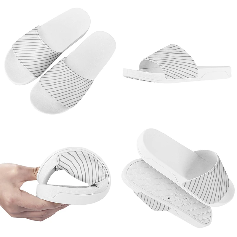 Shoes for Women  Summer Beach Sandals Baroque Floral Pattern Women Open Toe Flip Flops Non-slip chaussure femme