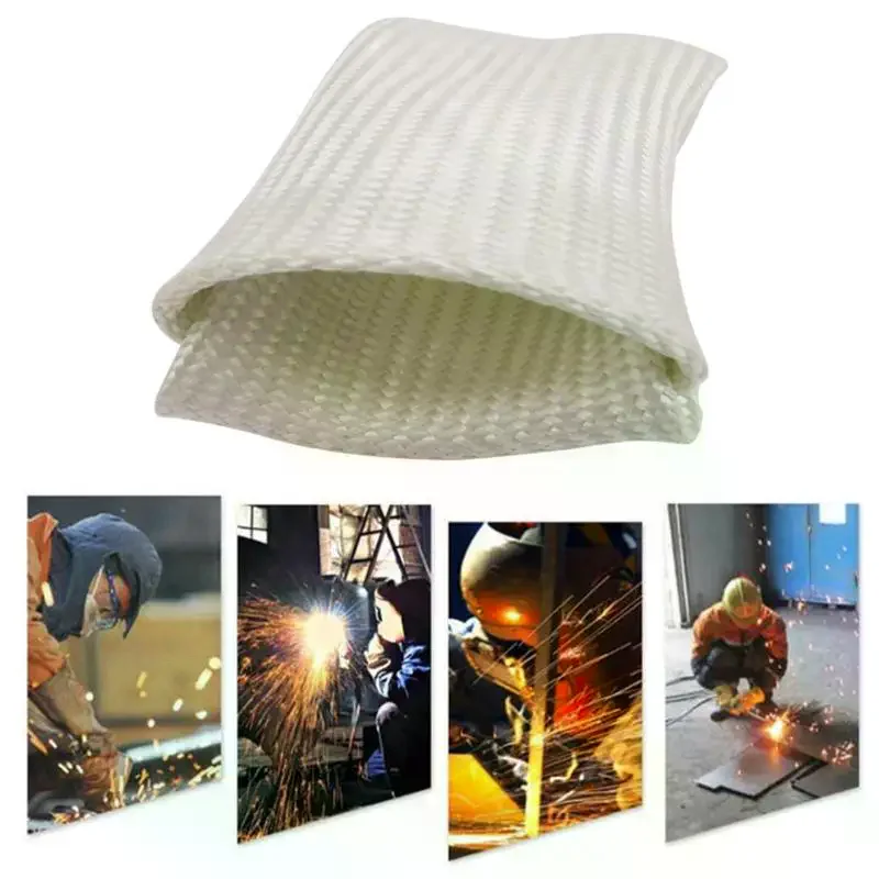 1/2Pcs Finger Protection Gloves for Tig Welding, Fire Resistant Safety Equipment