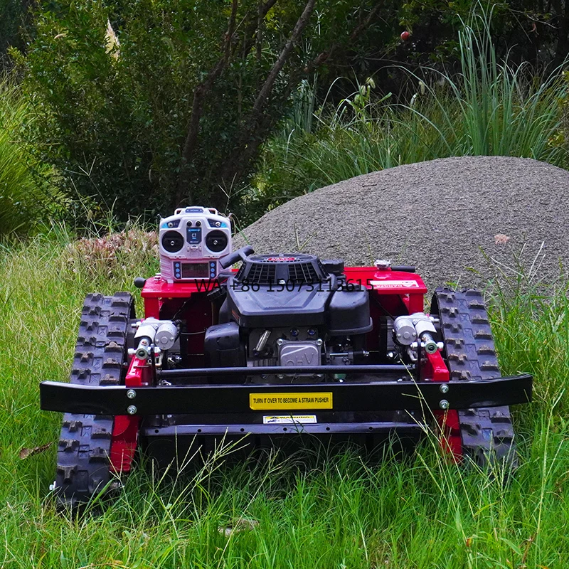 

24V 9HP Autonomous Lawn Mower Self-Propelled 4-Stroke Cordless Garden Crawler Robot Remote Control DIY Garden Care