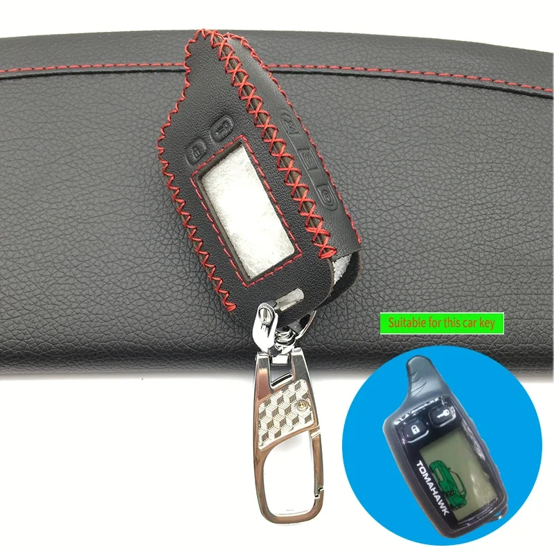 Tw 9010 tw9010 lcd chave de controle remoto fob corrente/caixa chave do carro para versão russa sistema alarme carro em dois sentidos tomahawk TW-9010