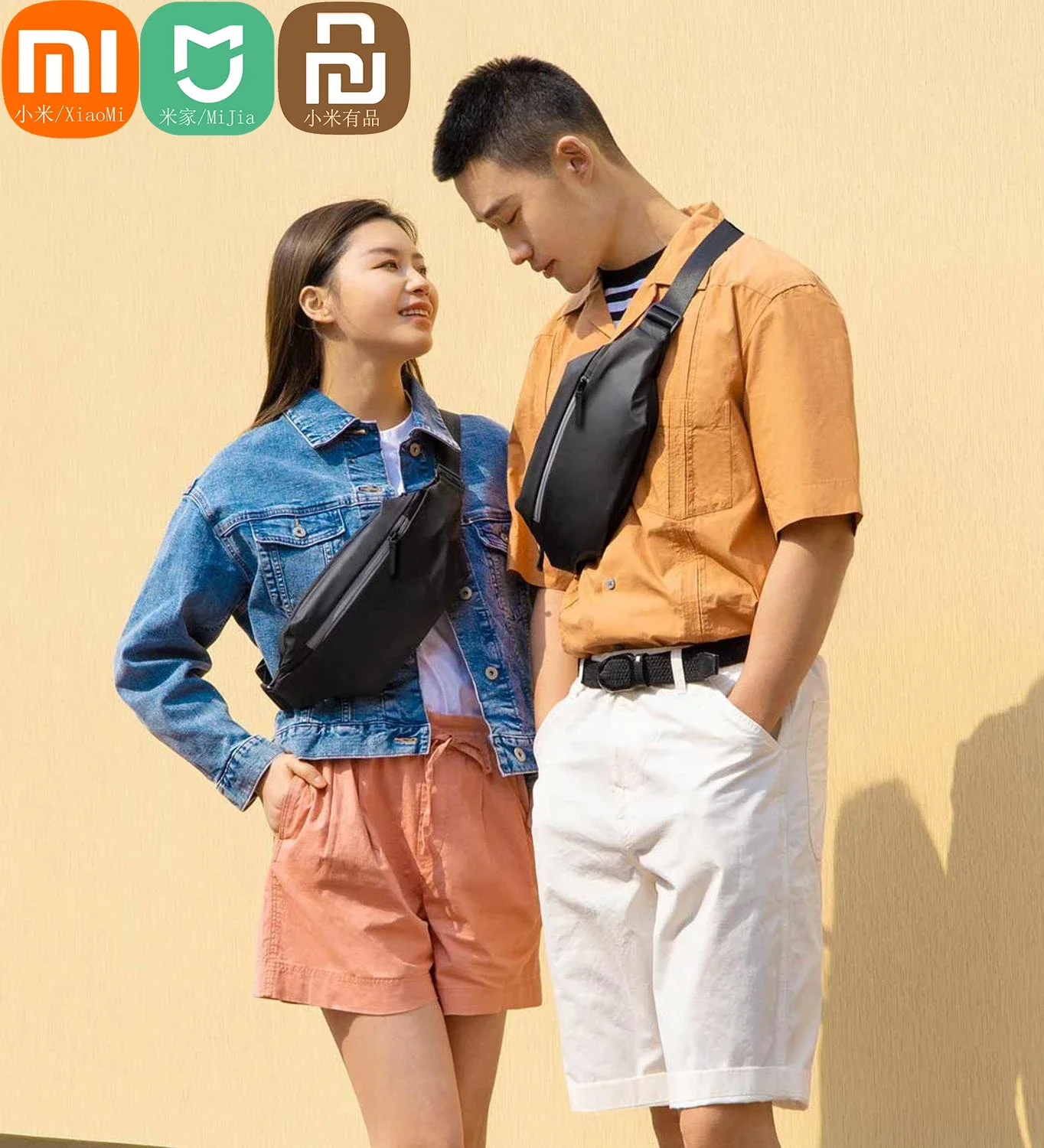 

Xiaomi Mi Backpack Urban Leisure Chest Pack Bag For Men Women Small Size Shoulder Type Unisex Rucksack Bags