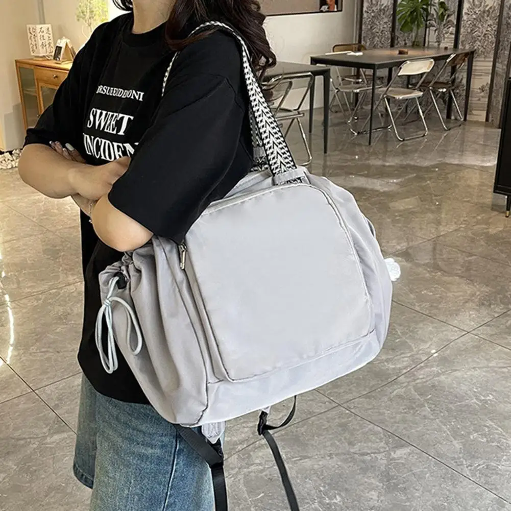 Convertible Tote Backpack Large Capacity Women Shoulder Bag Casual Crossbody Bag for Cosmetics Diaper Travel Work Use