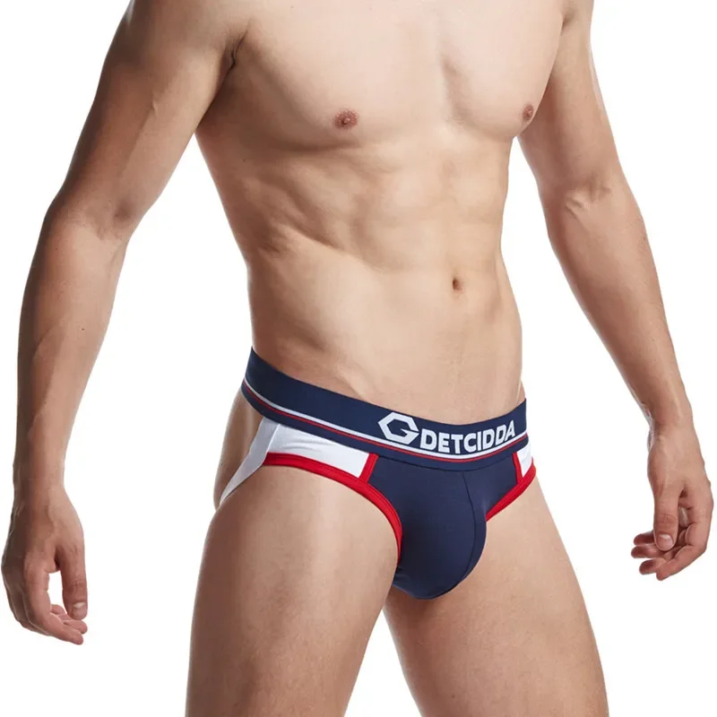 Sexy Herren Unterwäsche Jockstraps Athletic Supporter Baumwolle Sexy Jocks Bikini G-strings Tanga Cuecas Männliche Höschen Slips Homosexuell Penis