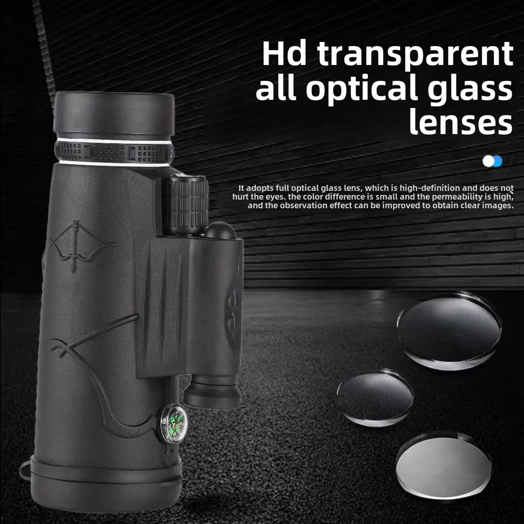 Monocular High-definition Night Vision Outdoor Camping Hiking To See The Scenery Taking Pictures Portable Professional Grade