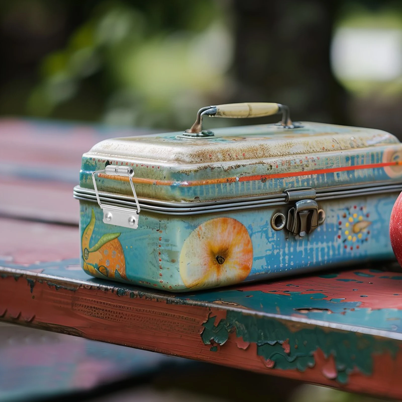 

20pcs Iron Buckle Lock Stainless Steel Durable Latch for Tinplate Box Food Storage Sealing Long Lasting Easy Open Close for Box