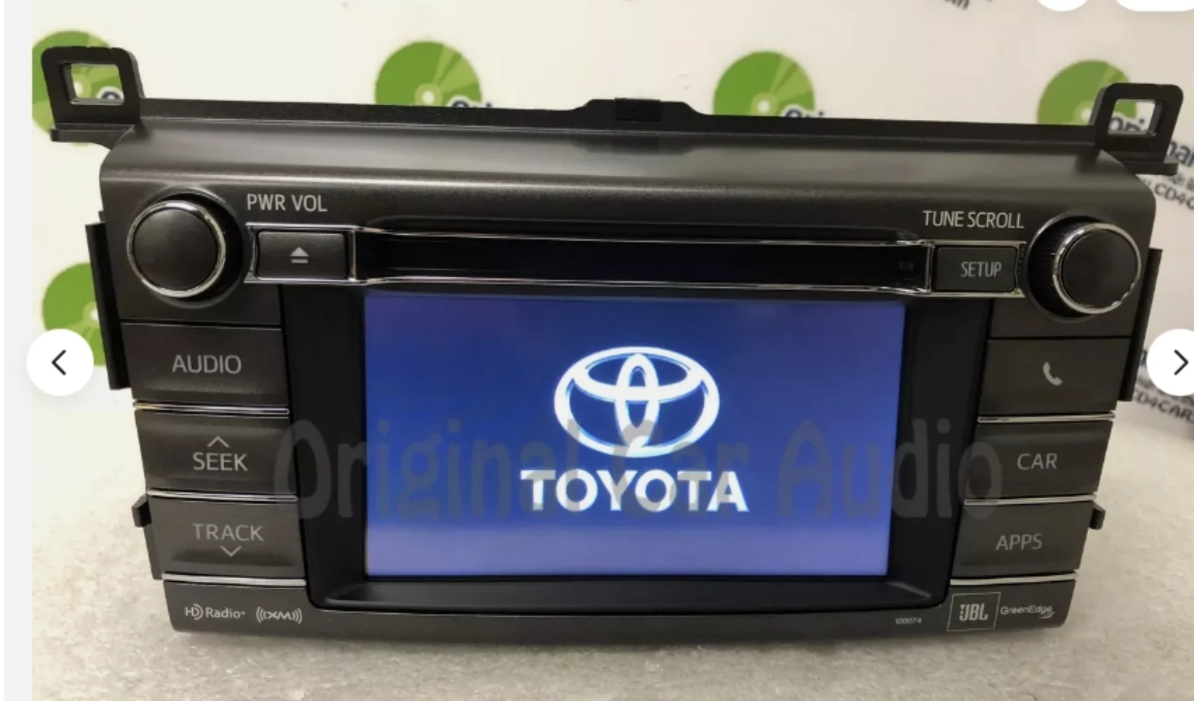 

2013–2015 OEM AM FM Entune Bluetooth-блок с сенсорным экраном 100074