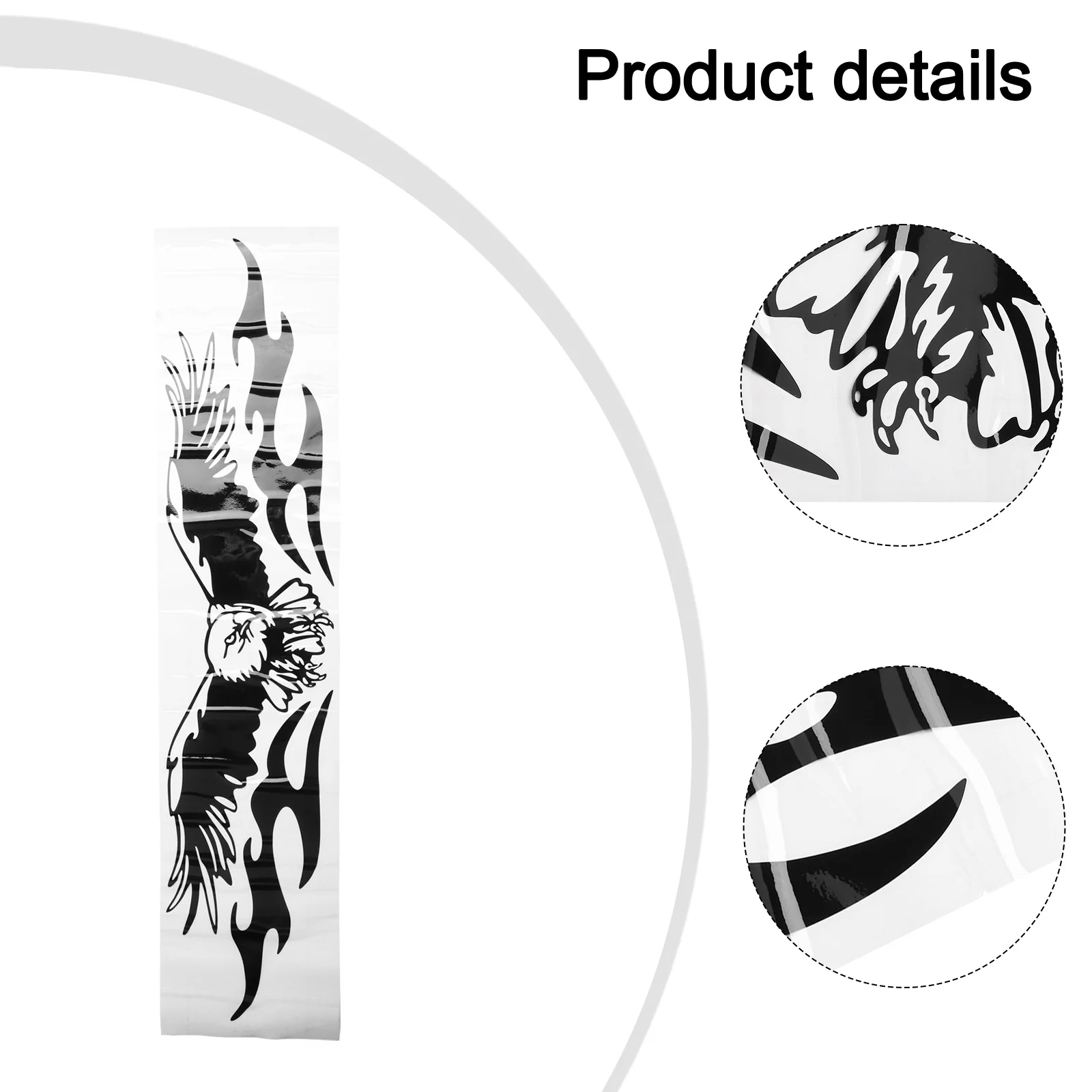 

Водонепроницаемая виниловая наклейка с изображением орла для автомобиля, грузовика, кузова, капота, боковой части, для индивидуального оформления транспортных средств