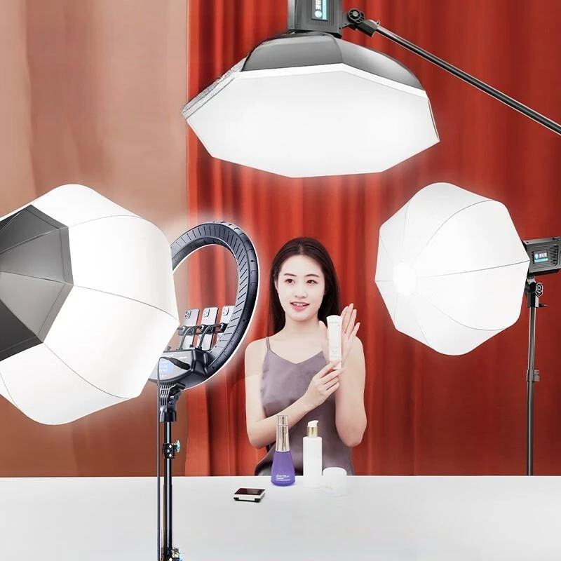 

professional live photography spherical filling light set always on led sun shooting lighting light soft light ball