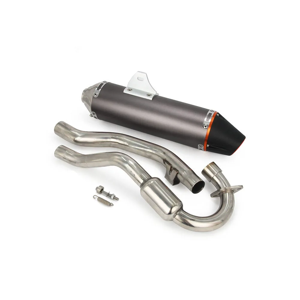 

Motorcycles Full Systems Middle&Rear Exhaust Muffler Pipe For HONDA CRF230F/150F 2003 2004-2011 2012 2013 Off-road Dirt Pit Bike