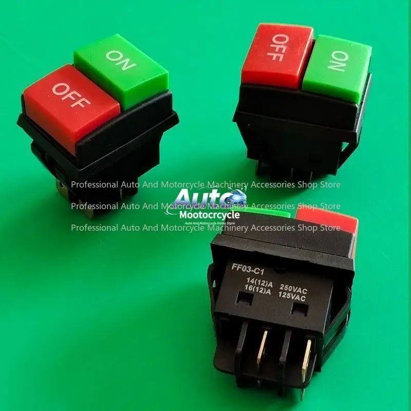 High Pressure Washing Machine Car Washing Machine Power Supply Start Button Switch, Panda Black Cat Shenlong 55/58/380/208
