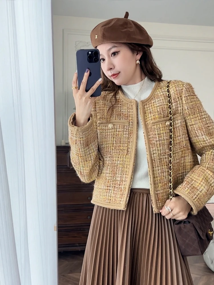 

Zhang ei, осень 2023, ort Верхняя одежда, круглая Ne Box Ape, разноцветные женские шнурки из полиэстера Faion Ele Sle