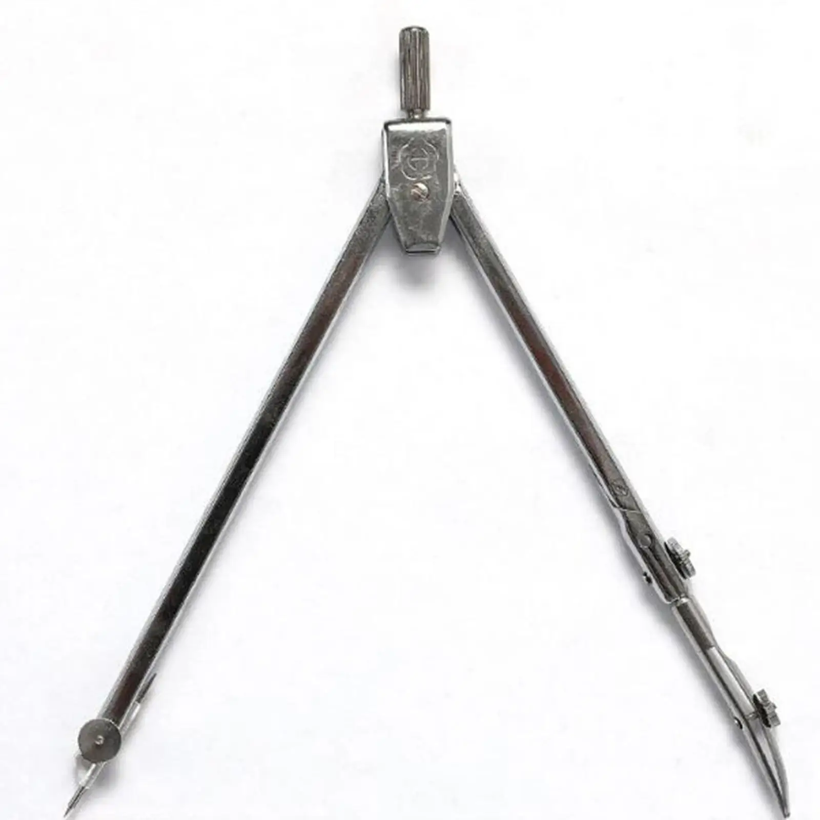 Adjustable Compass Set Pro Precision Metal Circle Drawing Tool Math