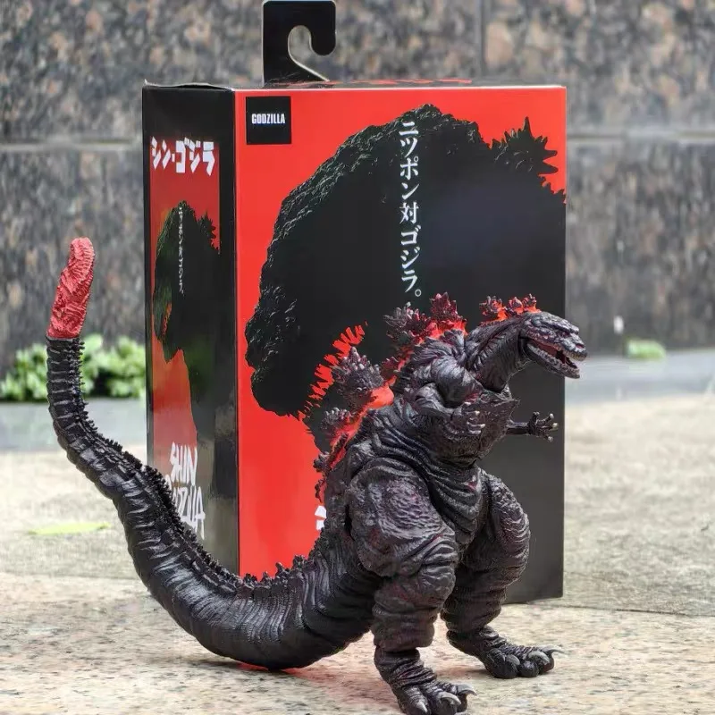 Figura de Acción de 7 Pulgadas de Shin Godzilla, Versión de la Película 2016 de Bandai, Modelo de Dinosaurio Monstruo, Juguete de Acción para Niños