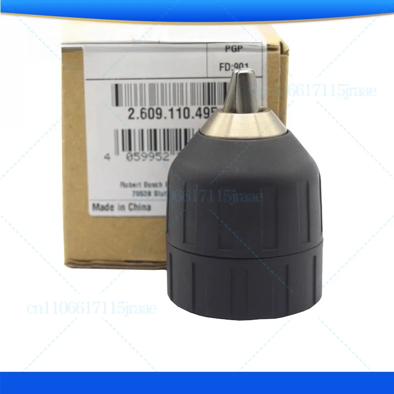 Untuk chuck bor tangan BOSCH 1.0-10mm plastik self-locking quick chuck diameter lubang 3/8 10mm