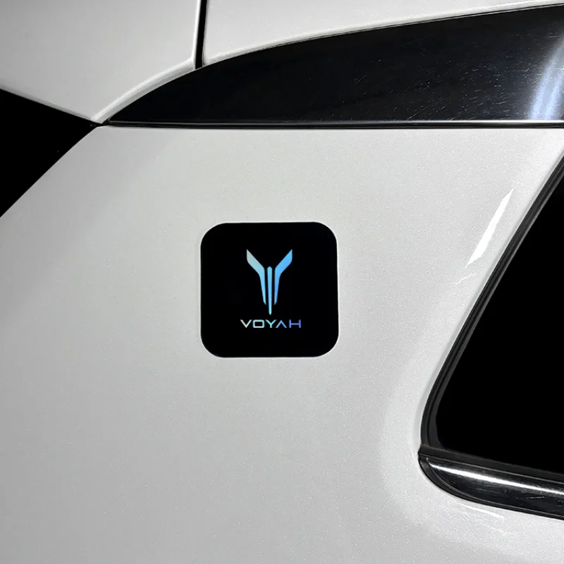 

Car Fuel Tank Cap Body Decorative Sticker For Voyah Free 2021-2024 Reflective Car Sticker Car Accessories Para Auto Tools