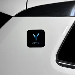 Car Fuel Tank Cap Body Decorative Sticker For Voyah Free 2021-2024 Reflective Car Sticker Car Accessories Para Auto Tools