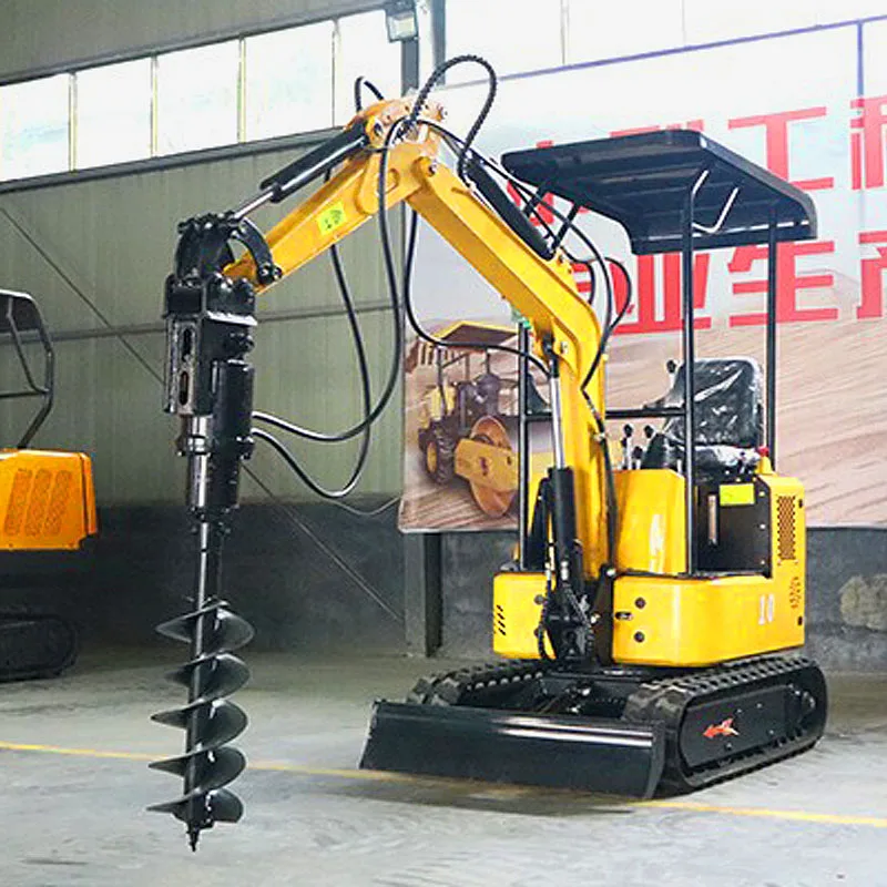 Hydraulic Earth Auger post hole digger hydraulic auger drive with drill for hole drilling