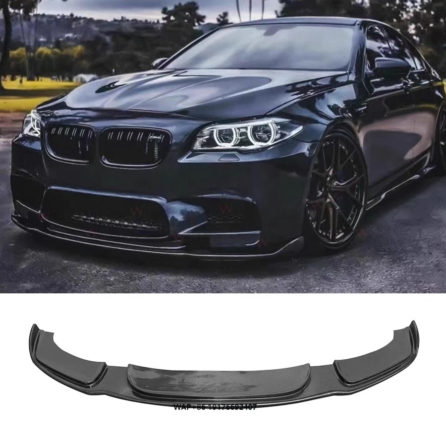 

High Quality Carbon Fiber Front Lip Spoiler forBMW 5 Series F10 M5 F18 HM Style Bodykit New Condition