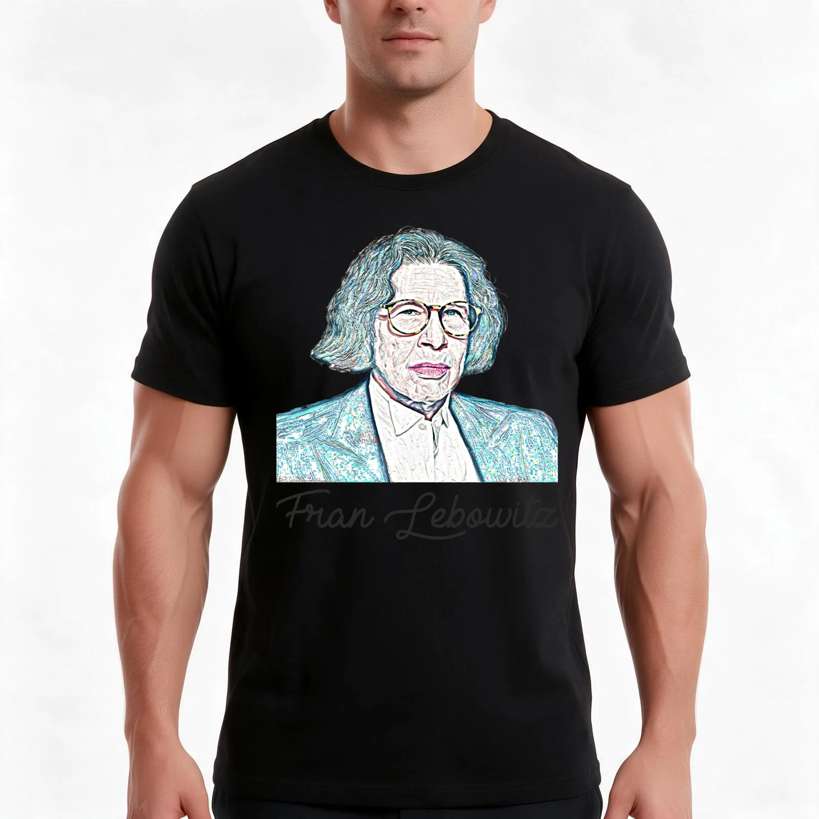 Fran Lebowitz FanartThink Before You Speak Read Before You Think T-Shirt Summer Casual Cotton Tee Oversized Streetwear Tops