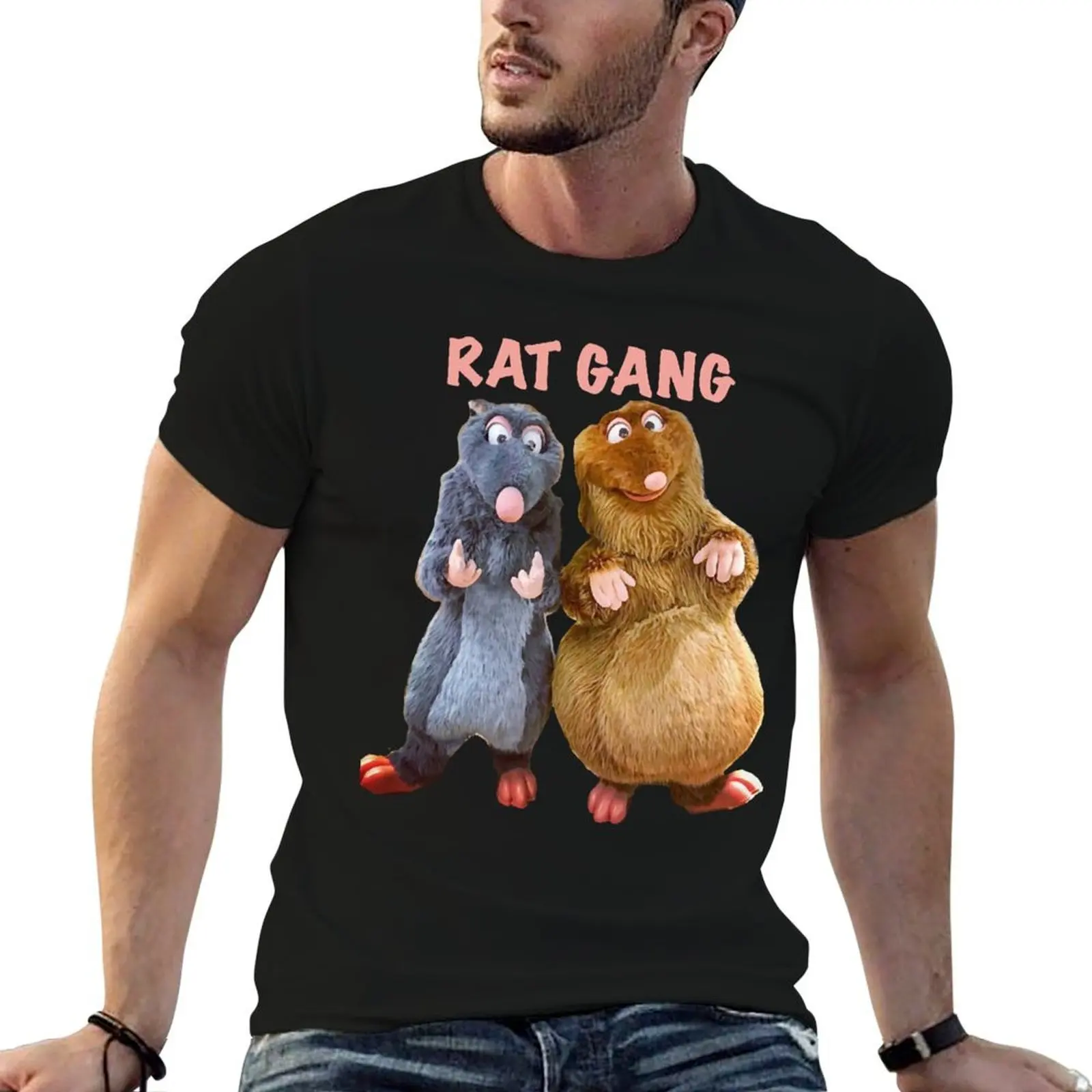 

Extremely Sensitive Sense Of Smell Yummy Rat Gang Vintage T-Shirt men t shirt cotton 100% cotton tshirt 100% T-Shirt