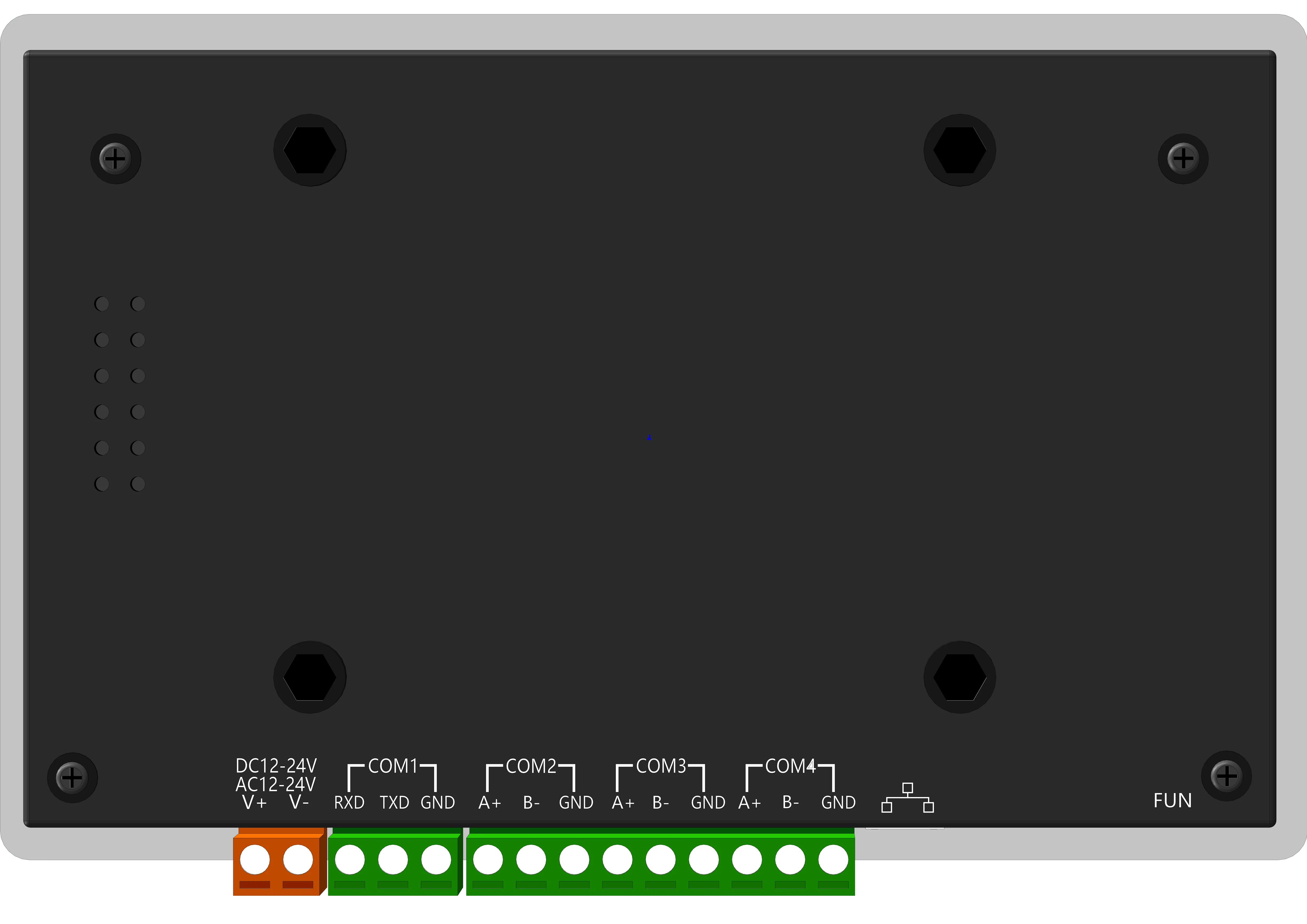 7 inch HMI PLC all in one support BACnet monitor remotely by MQTT Logic programming control for IOT Smart Building BTL