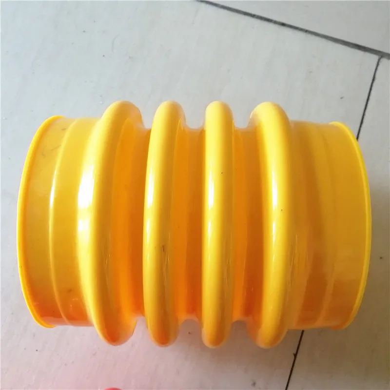 Jumping Jack Bellows Boot Durable thick Rammer Bellow Tamper Dia.17cm H.26cm For Wacker Rammer Compactor Tamper Yellow