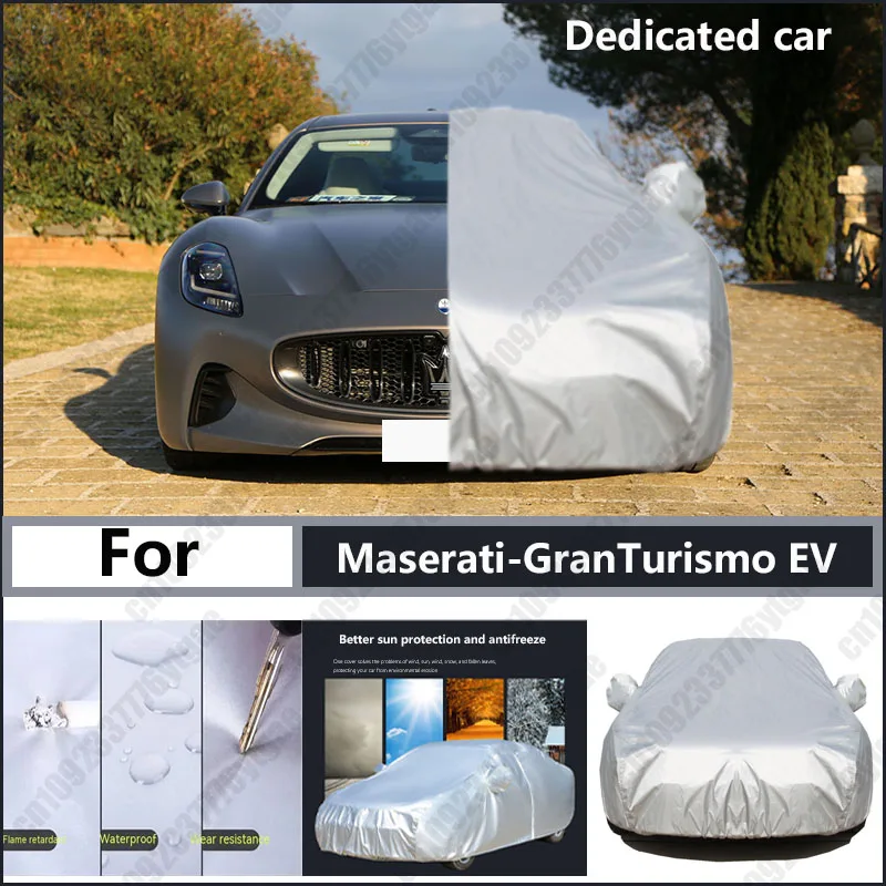 

For Maserati-GranTurismo EV Oxford cloth car cover for sun protection, rain resistance, and all season special car dust cover