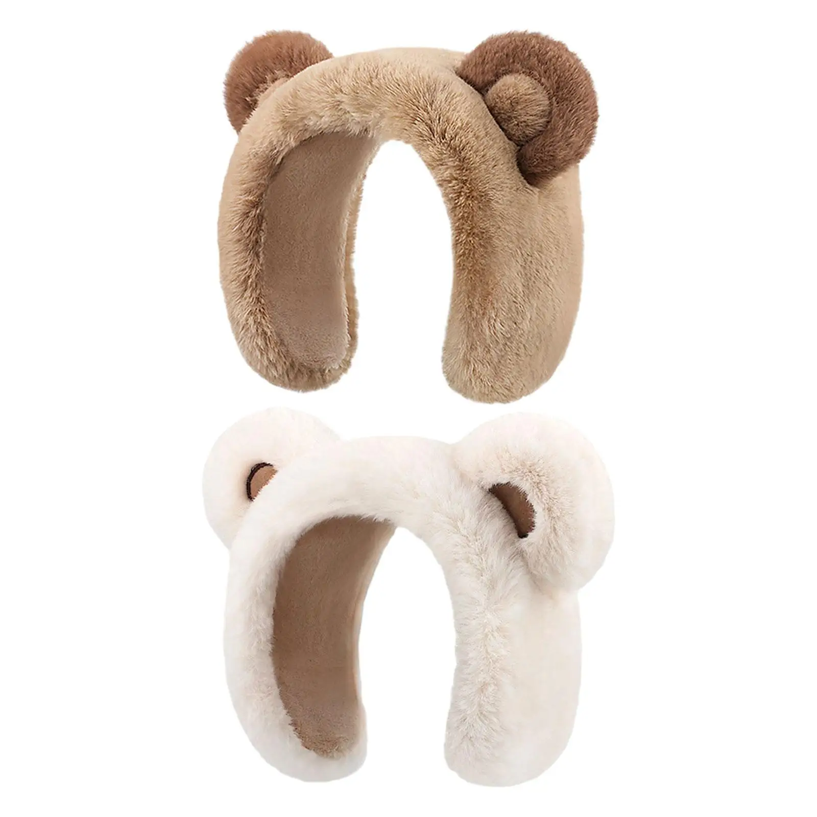 Plush Ear Warmers Bear Gift Cute Girls Lady Daily Wear Women Winter Earmuffs