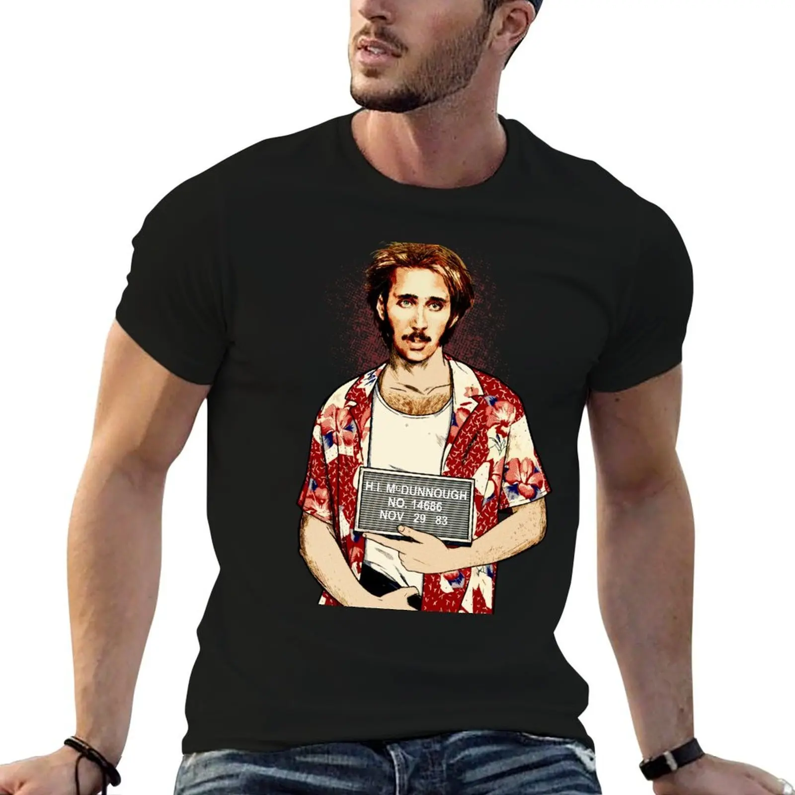 H.I. McDunnough T-Shirt man t shirt cotton high quality t shirt personalised t shirt man cotton T-shirt