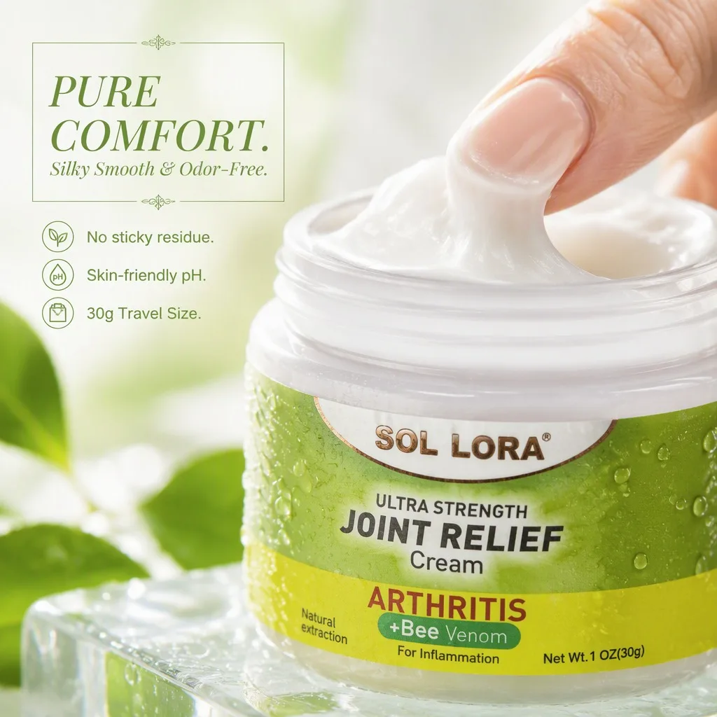 30g Ultra Strength Bee Venom Cream Natural Extract Body Massage for Knee Neck Shoulder Soreness Relief Daily Care