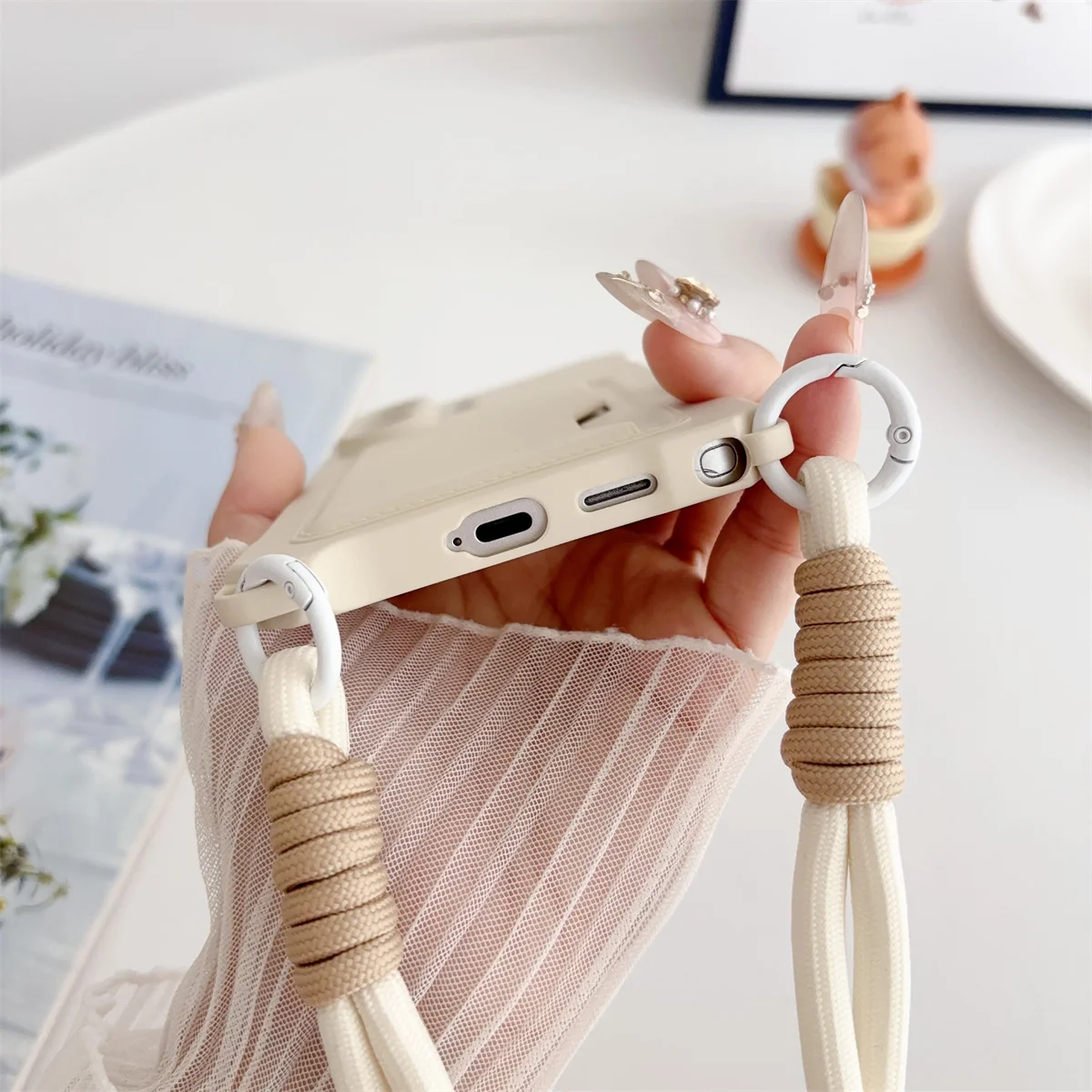 Handgelenkband Brieftasche Kartenhalter Handyhülle für Samsung Galaxy S26 S25 S24 Ultra S23 FE S22 Plus A17 A56 Silikon Schutzhülle – Detail 32