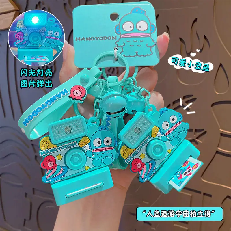 Милый акриловый брелок Hangyodon в космической тематике, DIY фоторамка, подвеска для сумки, брелок для ключей от машины, креативный маленький подарок, милый сувенир