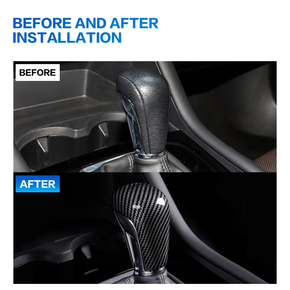 1Pcs Car Gear Shift Knobs Gear Head Cover Trim Interior Accessories For Mazda 3 BP Axela CX-50 CX50 CX-30 CX30 2019 - 2023 2022 view 2