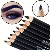 Eyeliner Pen, Waterproof And Sweatproof, Long Lasting Smudge ProofHard Refill Eyebrow Pencil Eye