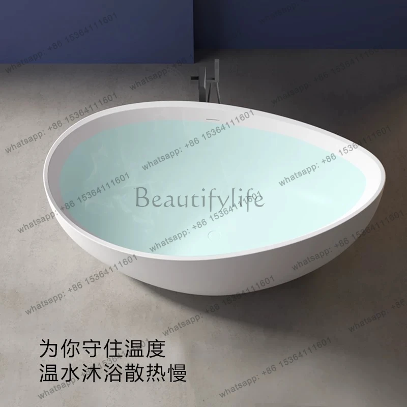 Bathtub Household acrylic Independent Special-shaped Creative Personality Large Capacity Hotel Homestay Bathtub