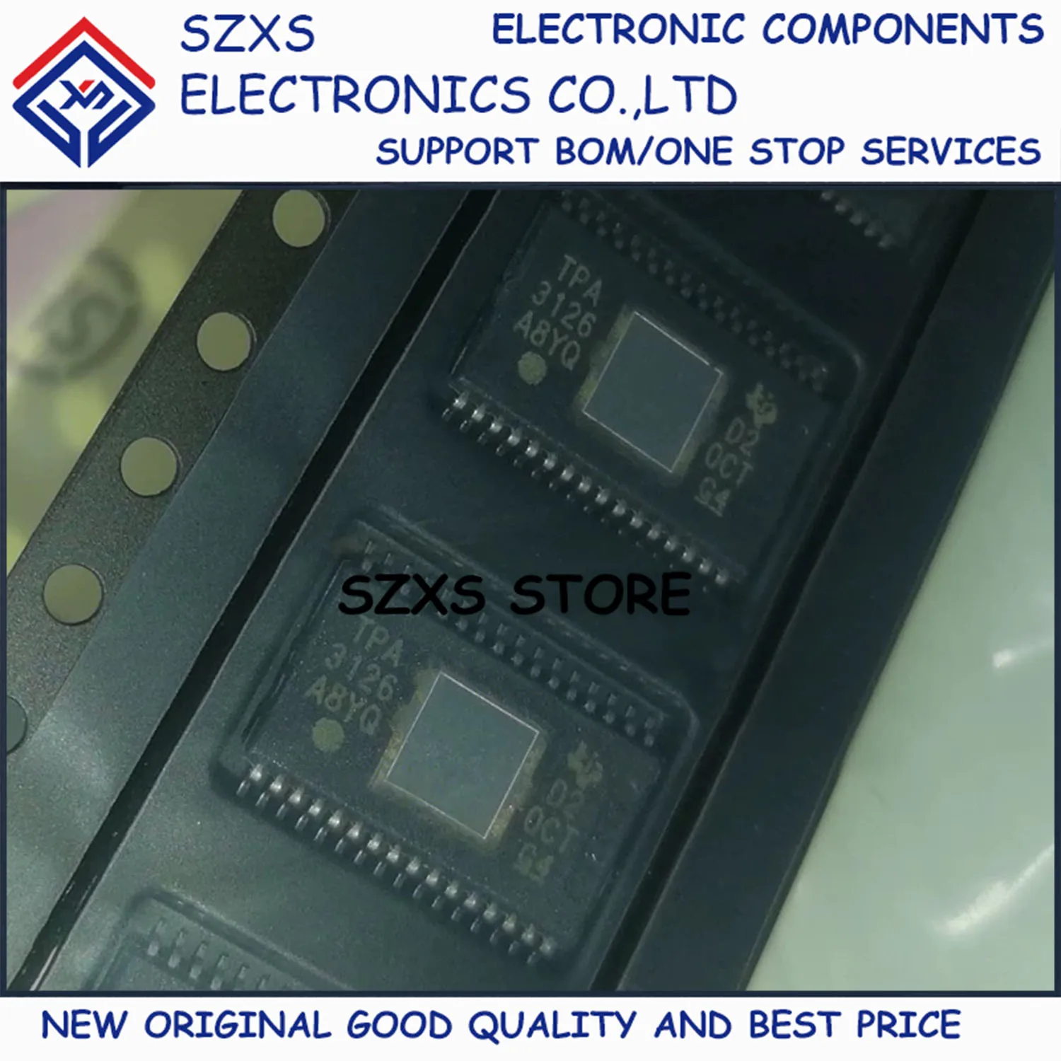 

New Original 10Pcs TPA3126 TPA3126D2DADR TPA3116D2DADR TPA3116 HTSSOP-32 Audio Power Amplifier Chip IC In Stock Good Quality