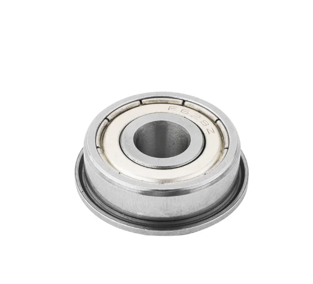Miniature small ball bearing with edge step flange bearing, retaining edge 2, single-sided edge, inner diameter 5, 6, 7, 8, 9MM
